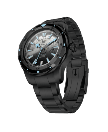Evolution All Black in acciaio_Fathers Watches
