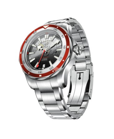 Evolution Red in acciaio_Fathers Watches